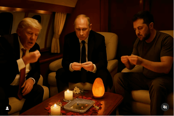 Trump-Poetin-Zelensky